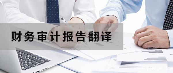财务审计报告翻译